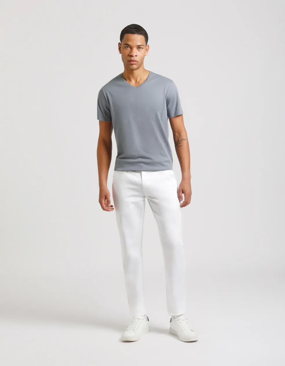 Pantaloni chino in cotone