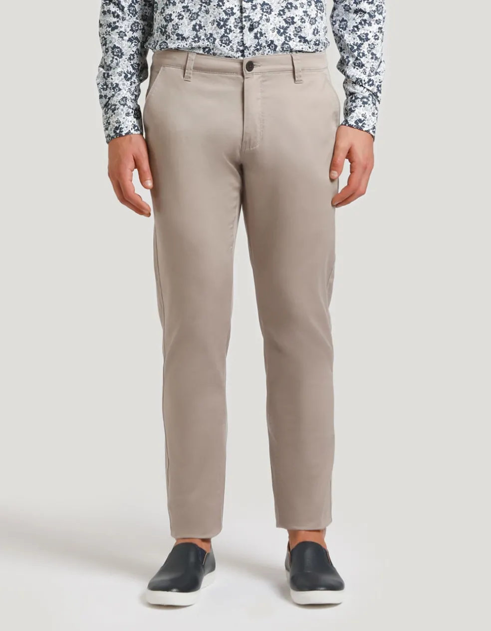 Pantaloni chino in cotone