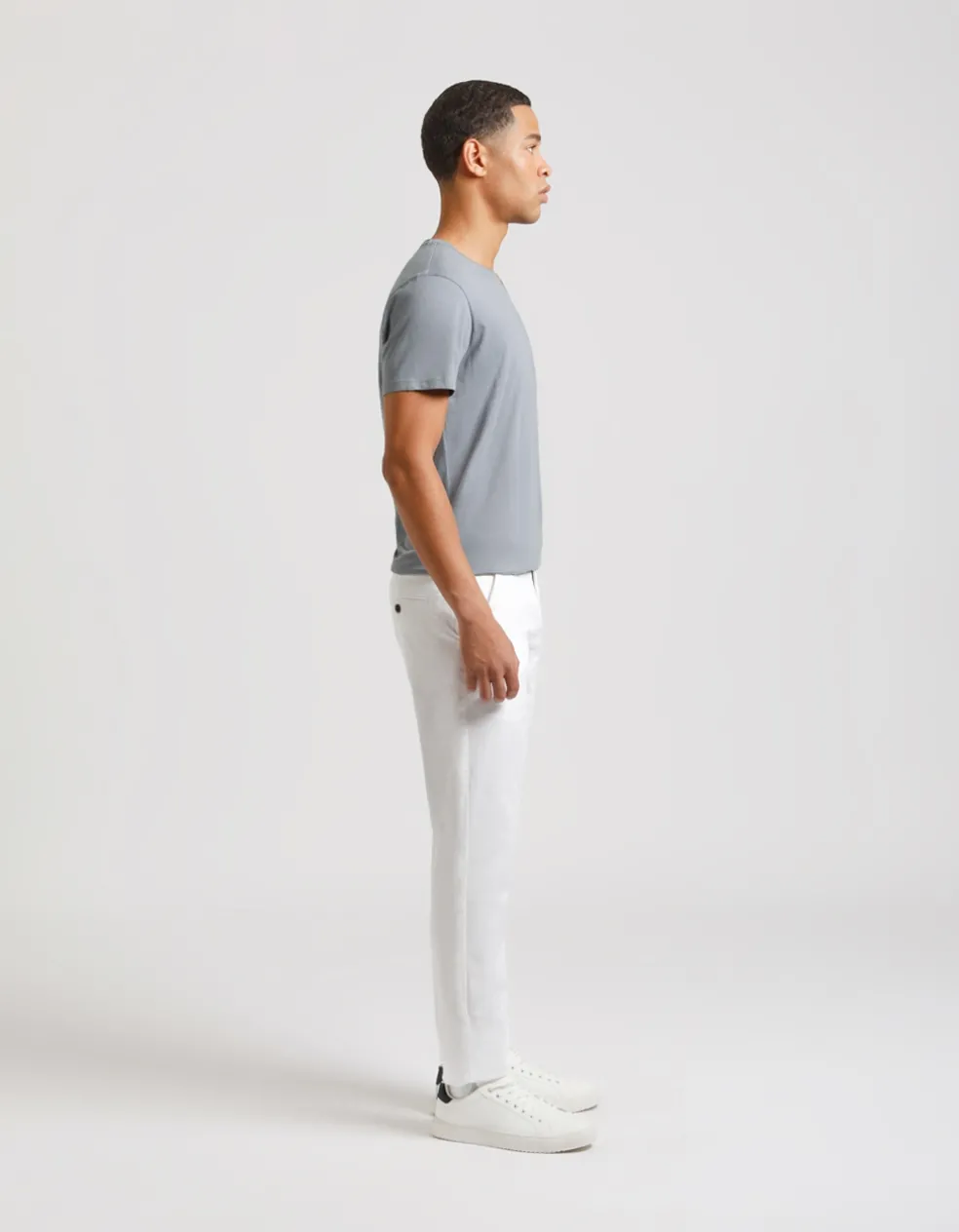 Pantaloni chino in cotone
