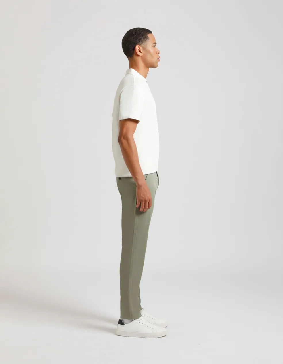 Pantaloni chino in cotone
