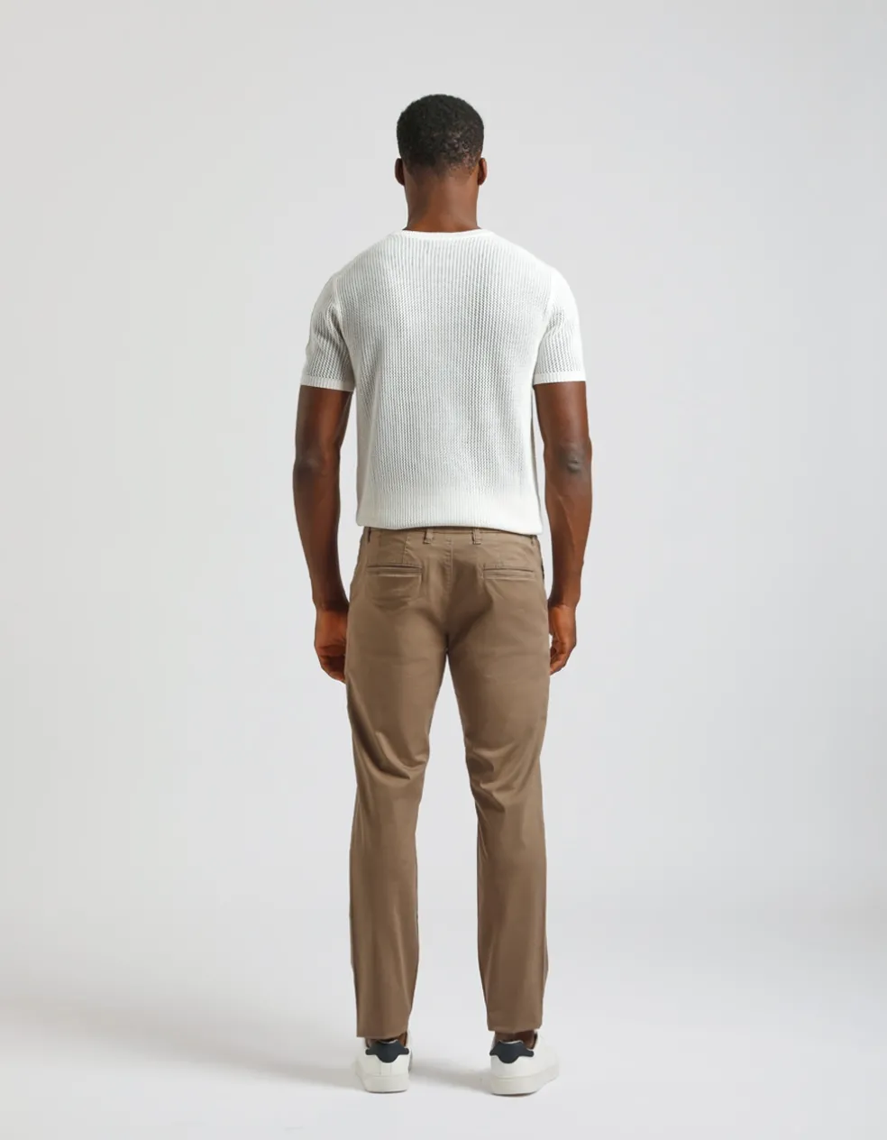 Pantaloni chino in cotone