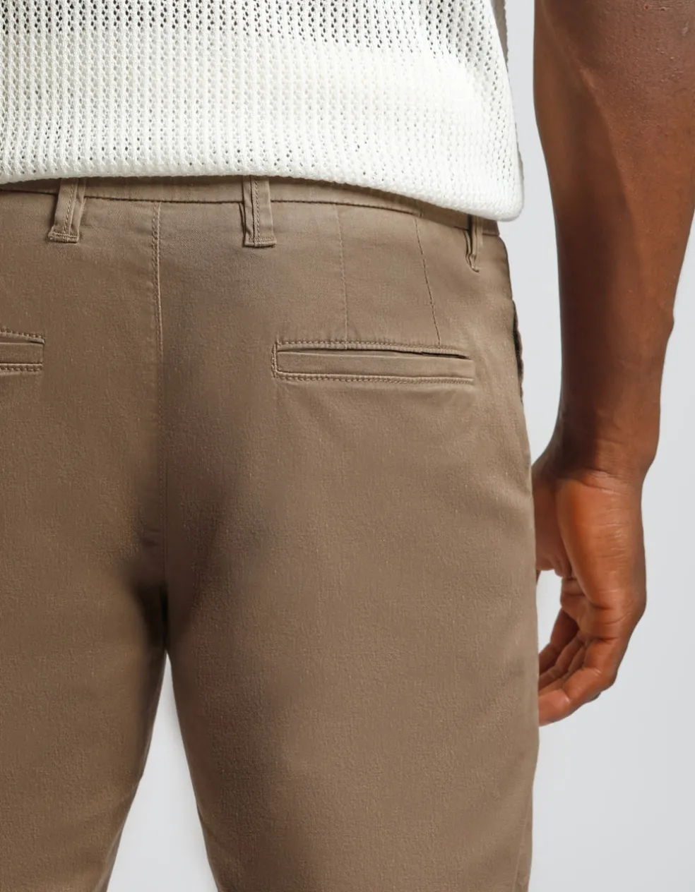 Pantaloni chino in cotone