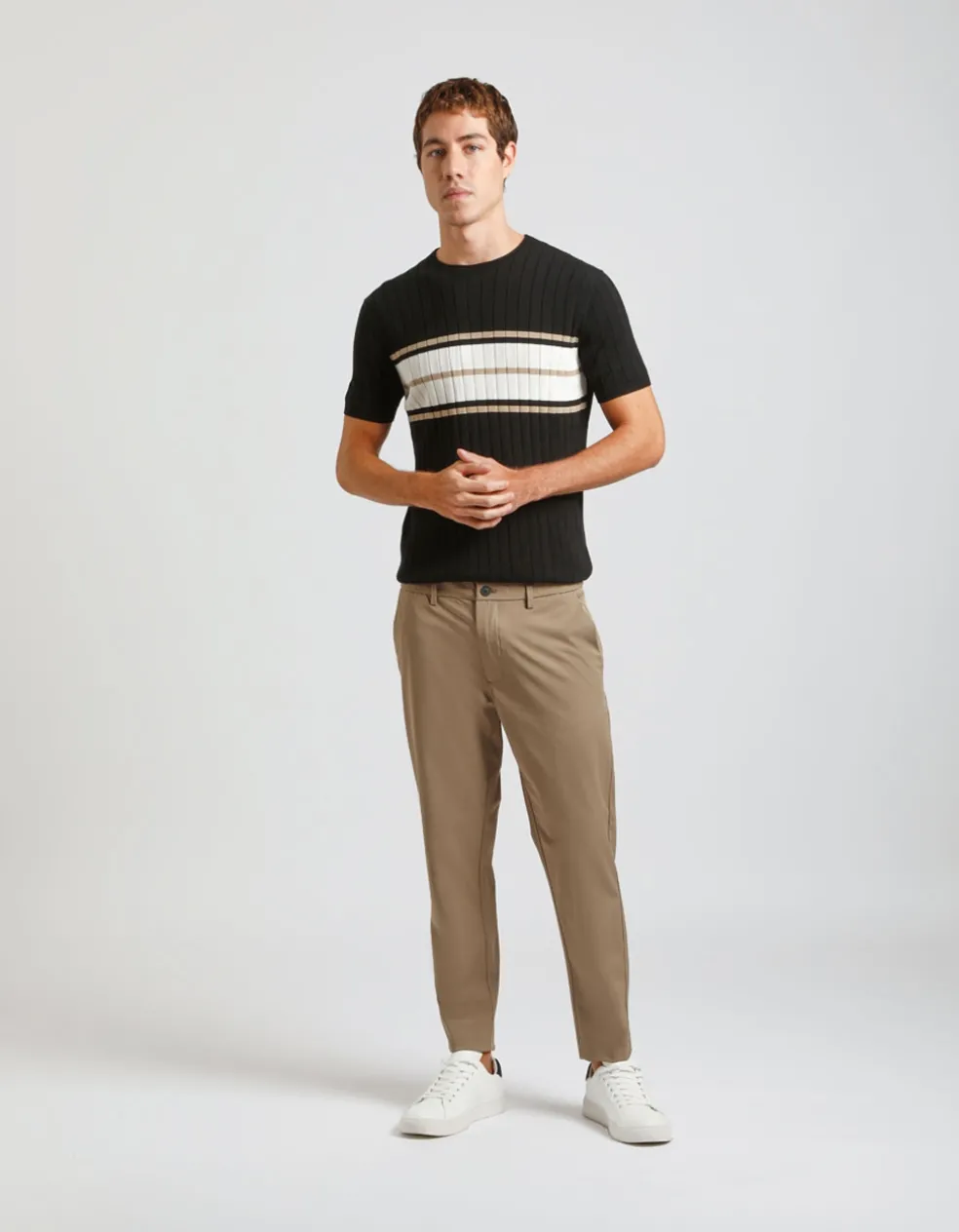 Pantaloni chino in nylon