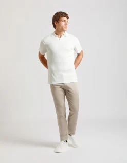 Pantaloni cinque tasche in cotone
