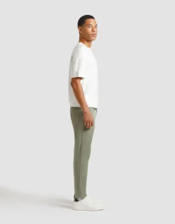 Pantaloni cinque tasche in cotone