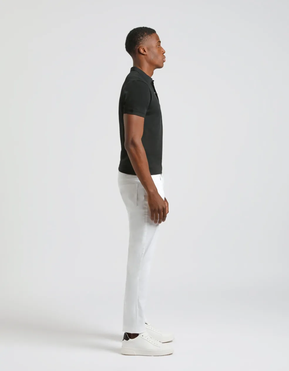 Pantaloni cinque tasche in cotone