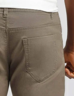 Pantaloni cinque tasche in cotone