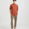 Pantaloni misto lino