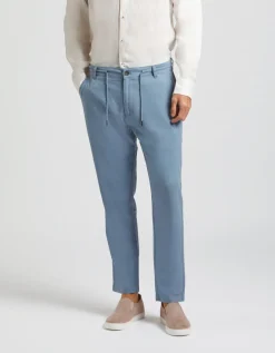 Pantaloni misto lino