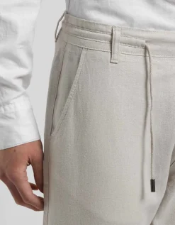 Pantaloni misto lino