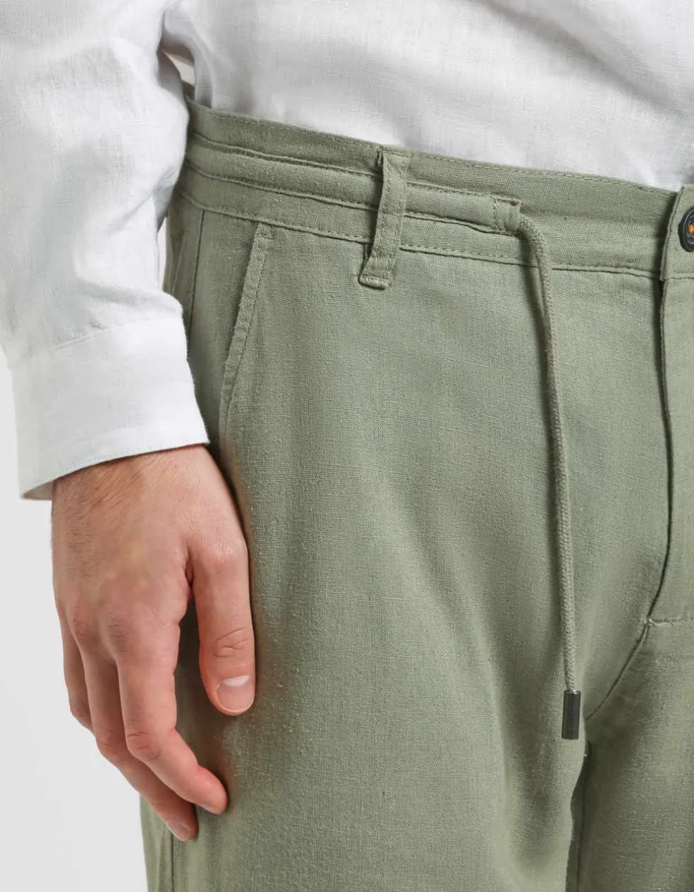Pantaloni misto lino