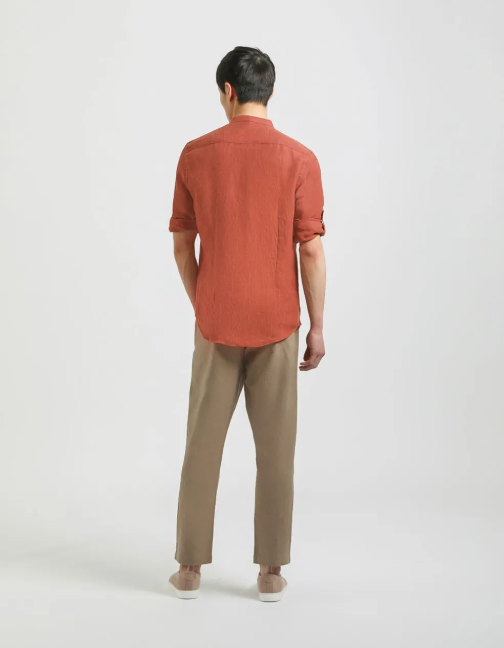 Pantaloni misto lino