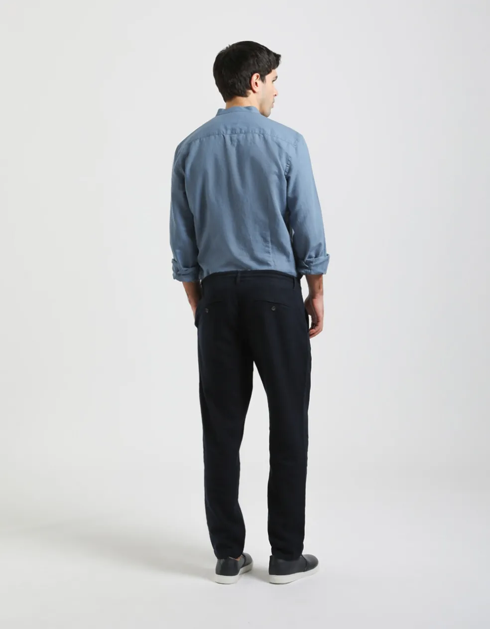 Pantaloni misto lino