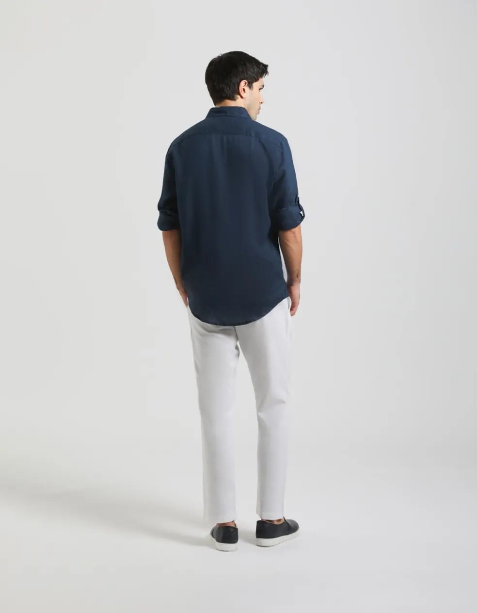 Pantaloni misto lino
