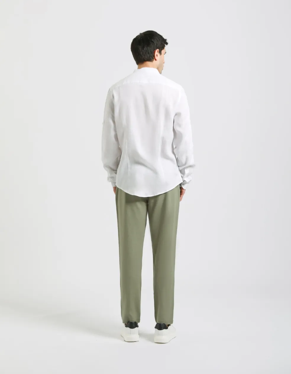 Pantaloni misto lino