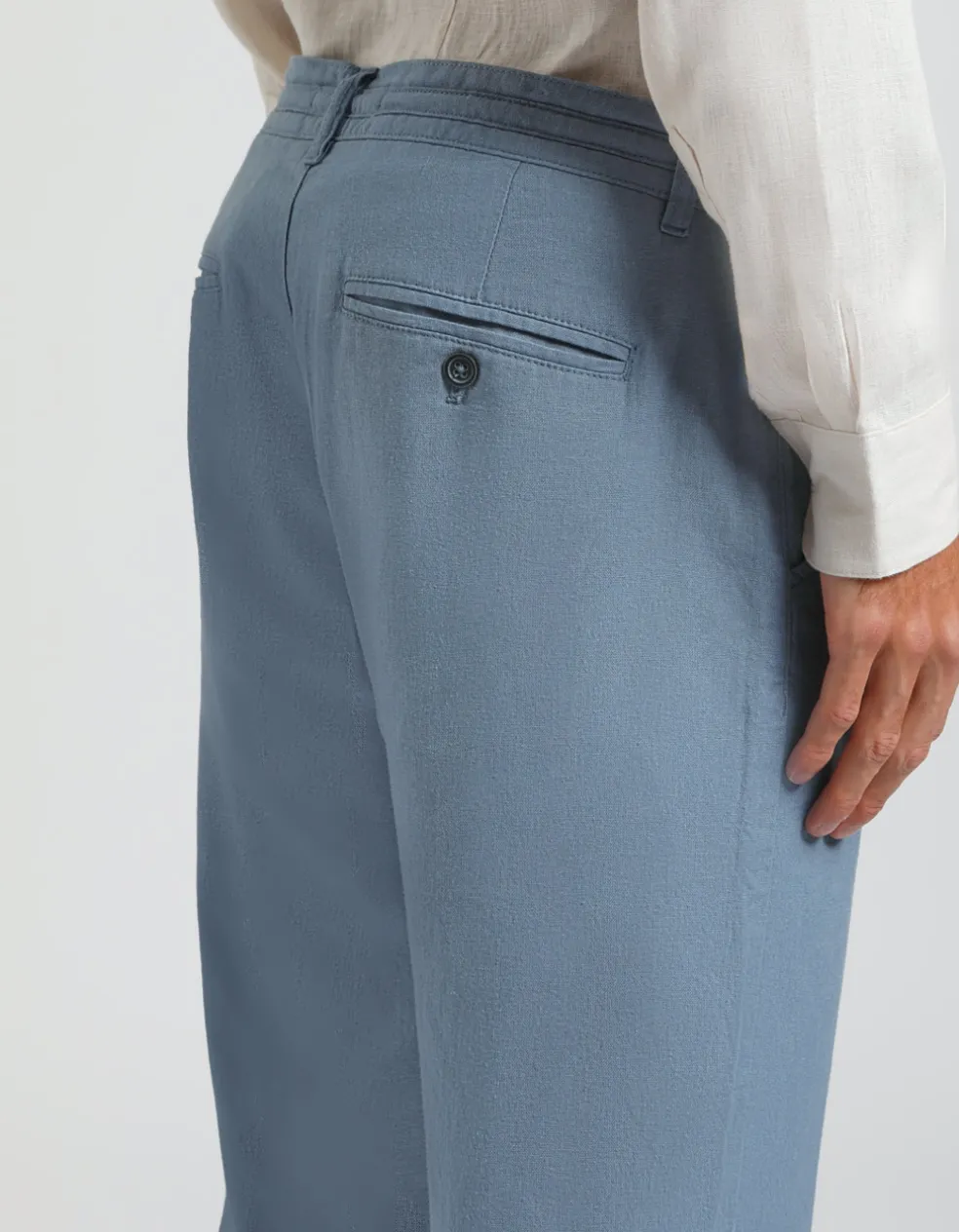 Pantaloni misto lino