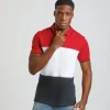 Polo colorblock