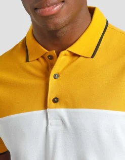 Polo colorblock