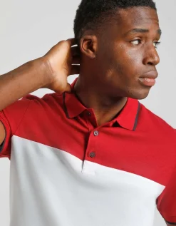 Polo colorblock