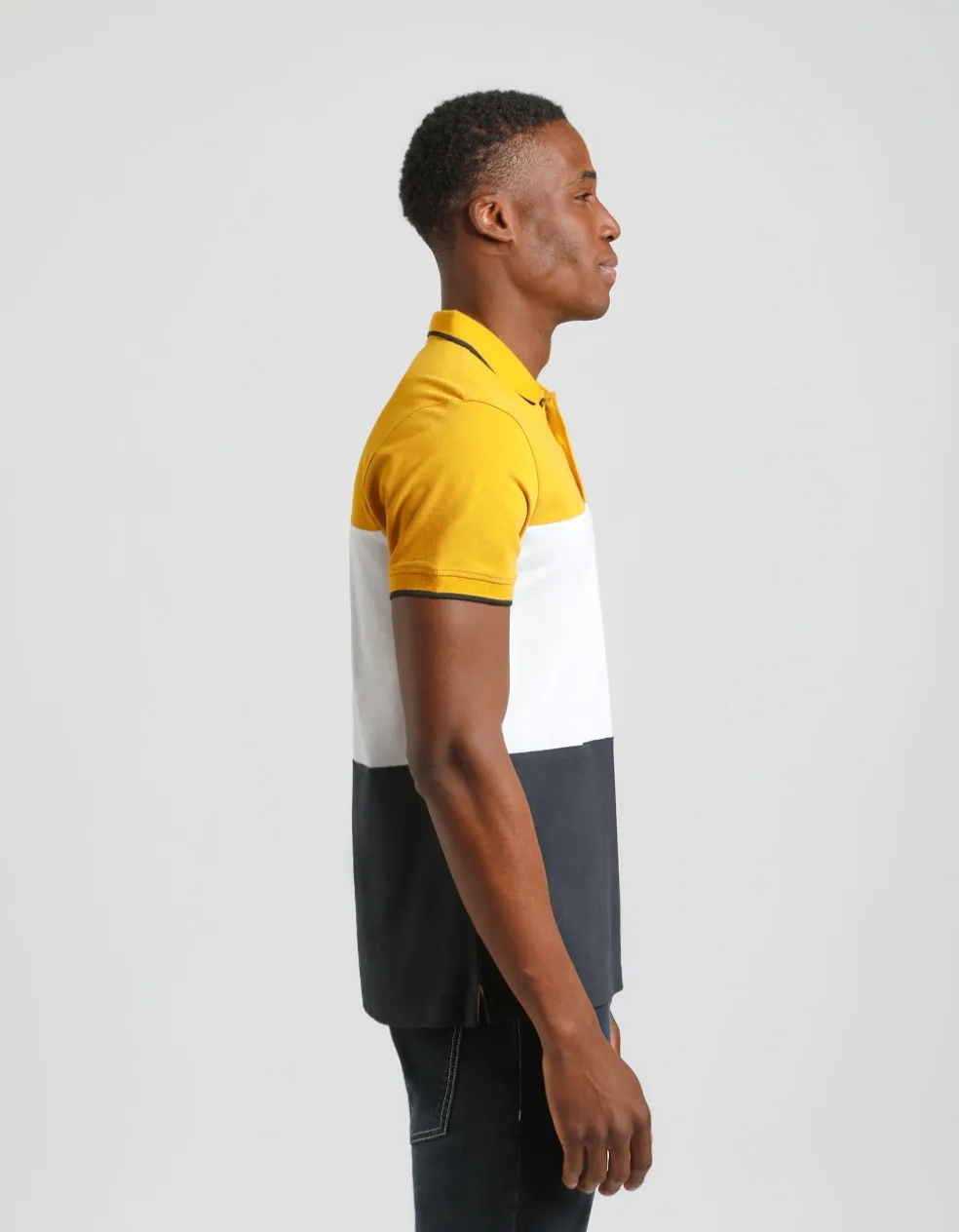 Polo colorblock
