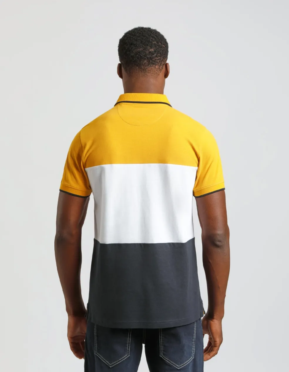 Polo colorblock