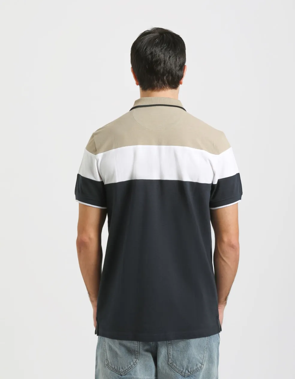Polo colorblock