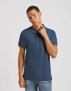 Polo coreana 100% cotone
