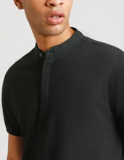 Polo coreana 100% cotone