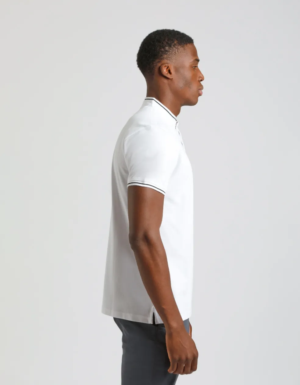 Polo coreana 100% cotone
