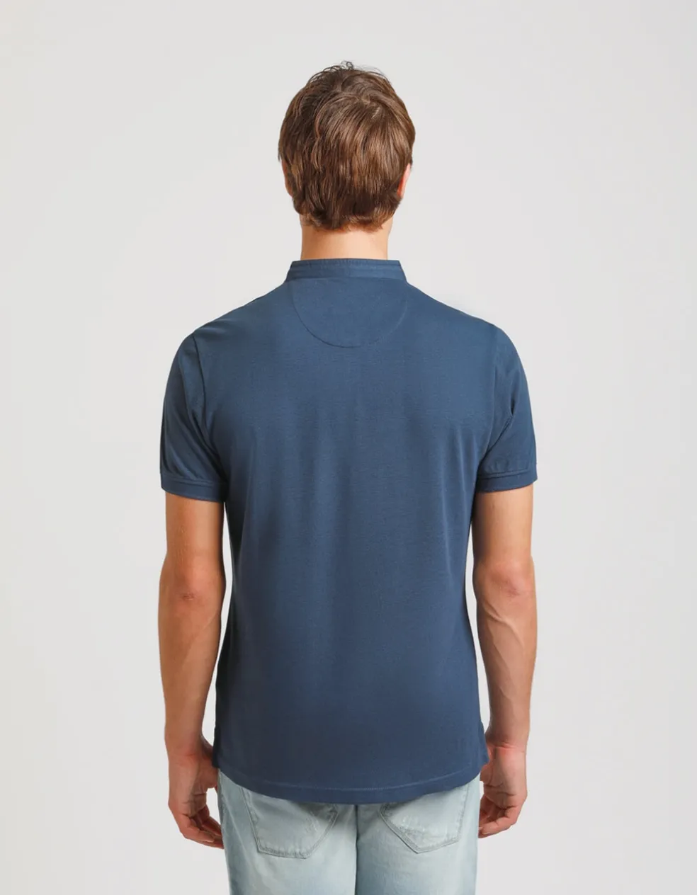 Polo coreana 100% cotone