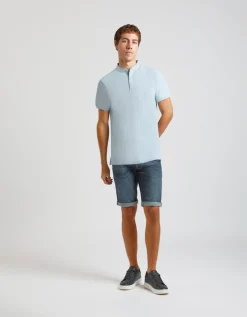 Polo coreana 100% cotone