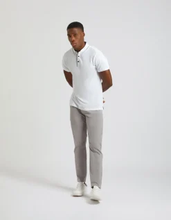 Polo coreana 100% cotone