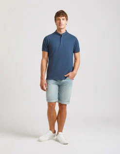 Polo coreana 100% cotone