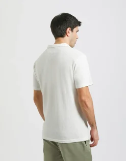 Polo misto lino