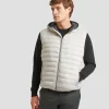 Smanicato imbottito in nylon con cappuccio
