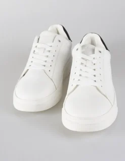 Sneakers effetto pelle
