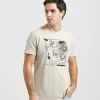 T-shirt 100% cotone con stampa