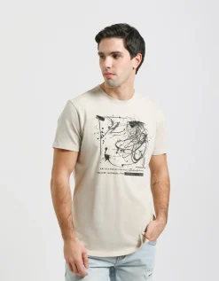 T-shirt 100% cotone con stampa