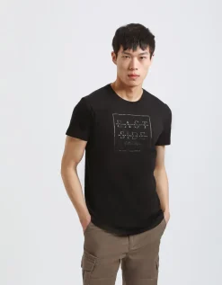 T-shirt 100% cotone con stampa