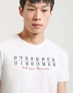 T-shirt 100% cotone con stampa