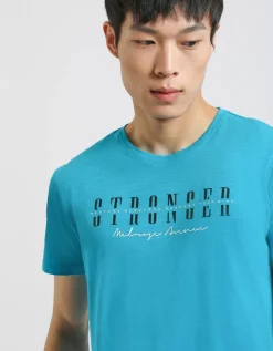 T-shirt 100% cotone con stampa