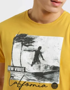 T-shirt 100% cotone con stampa