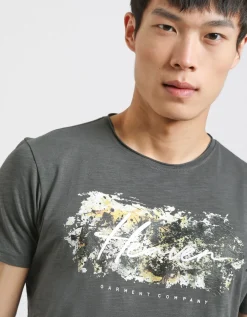T-shirt 100% cotone con stampa