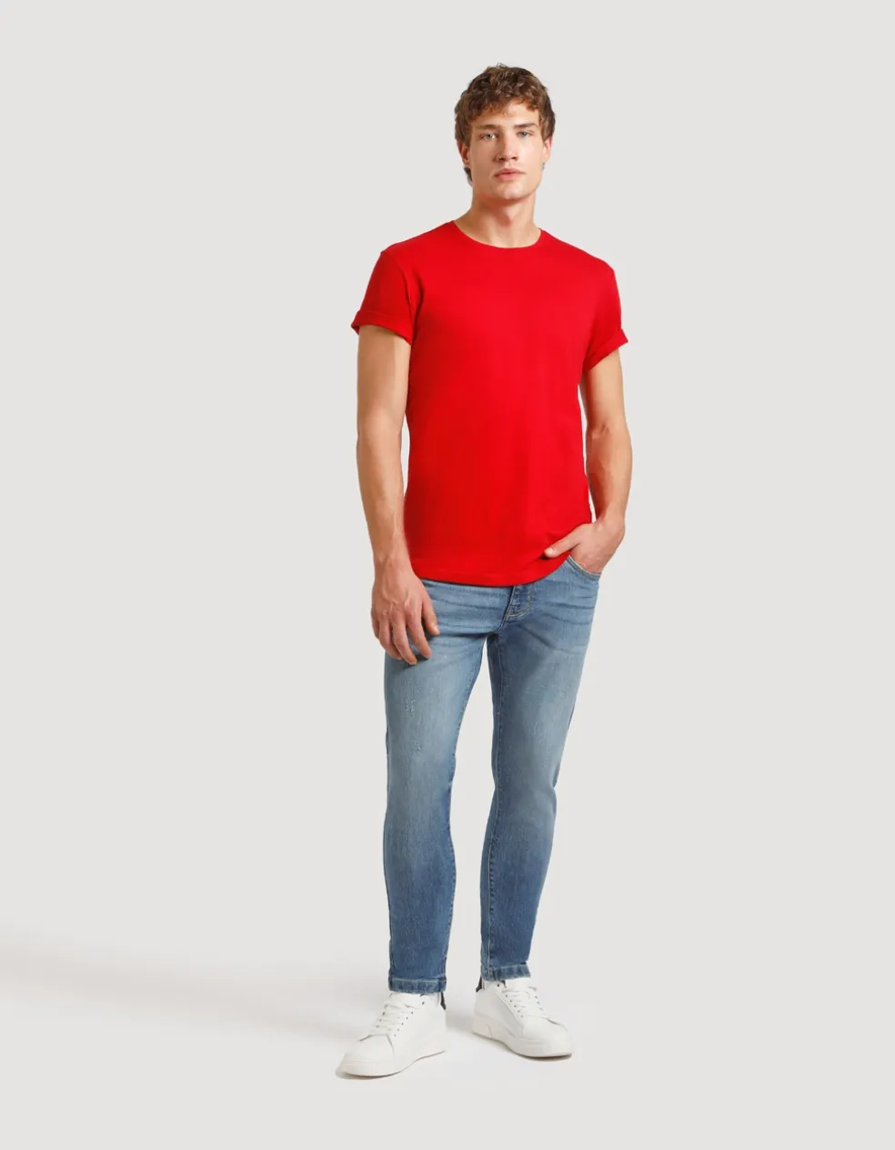 T-shirt basic 100% cotone