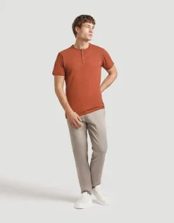 T-shirt collo serafino