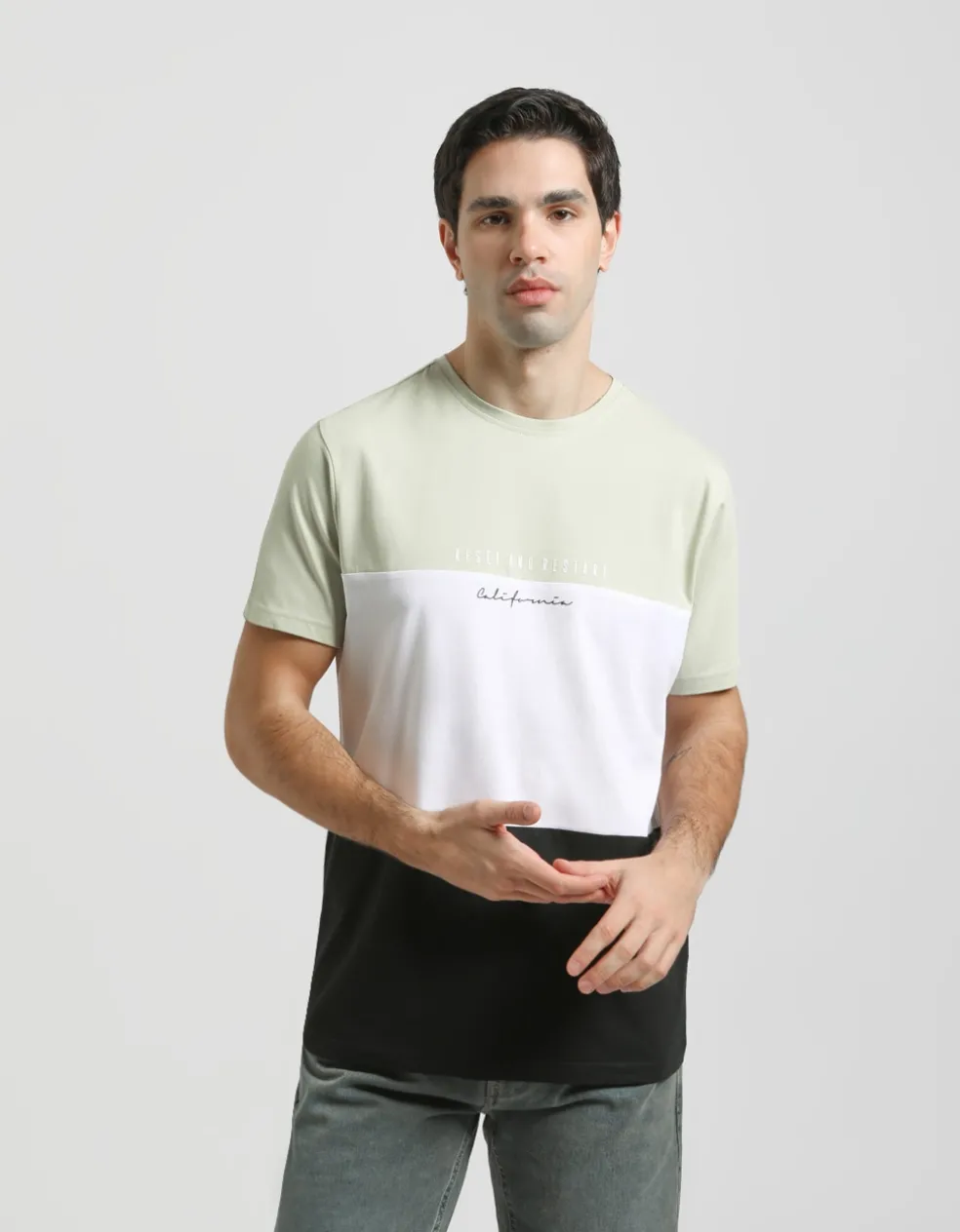 T-shirt colorblock