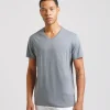T-shirt con scollo a V