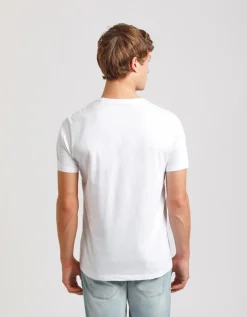 T-shirt con scollo a V