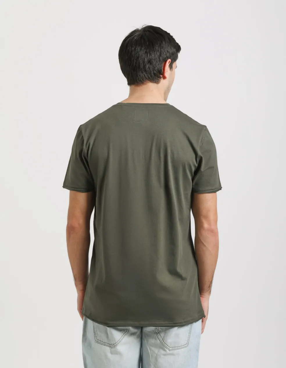 T-shirt con stampa a rilievo
