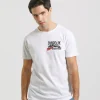 T-shirt con stampa "DIABOLIK"